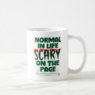 Normaal in het leven Eng op pagina Horror Auteur T Koffiemok