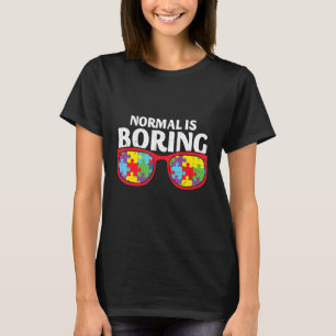 Normaal is autisme bewuster t-shirt
