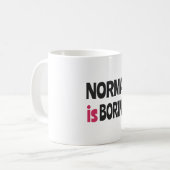 Normaal is Boring Koffiemok (Voorkant links)
