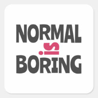 Normaal is Boring