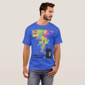 "Normaal is een instelling op een wasmachine" T-shirt (Voorkant volledig)