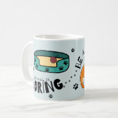 Normaal is een puddicat-/cute-slaperige Mok (Voorkant links)