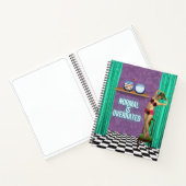 Normaal is overschat Funky & leuk aangepaste Art s Notitieboek (Binnen)