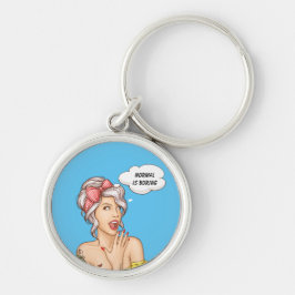 Normaal is saai sleutelhanger