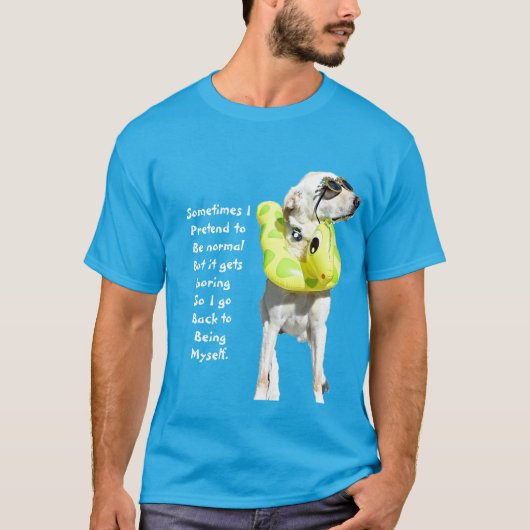 Normaal is saai t-shirt (Voorkant)