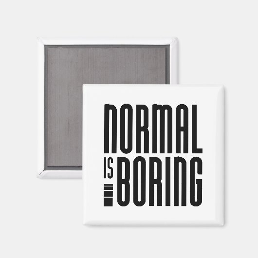 Normaal is vlekken magneet (Voorkant / Achterkant)