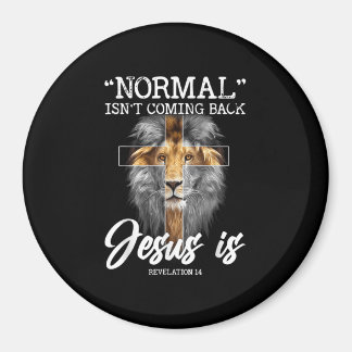 Normaal komt niet terug, maar Jezus is onthulling  Magneet