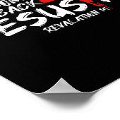 Normaal komt niet terug, maar Jezus is rebellie.p Poster (Hoek)