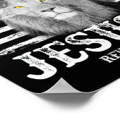 Normaal komt niet terug, maar Jezus is verlossing Poster (Hoek)