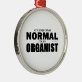 Normaal organisme metalen ornament (Rechts)