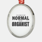 Normaal organisme metalen ornament (Links)