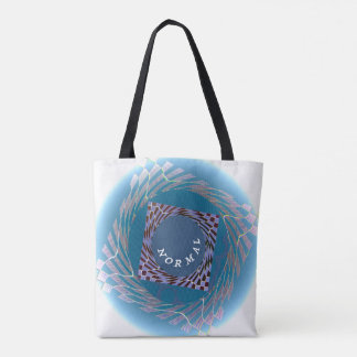 Normaal, persoon, persoonlijkheid, geest, denken tote bag
