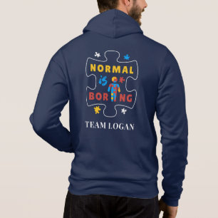 Normaal wordt Autisme-bewustwording in overeenstem Hoodie