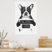 Normaal zijn is saai poster (Keuken)