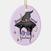 Normaal zijn is te hoog beoordeeld keramisch ornament (Rechts)