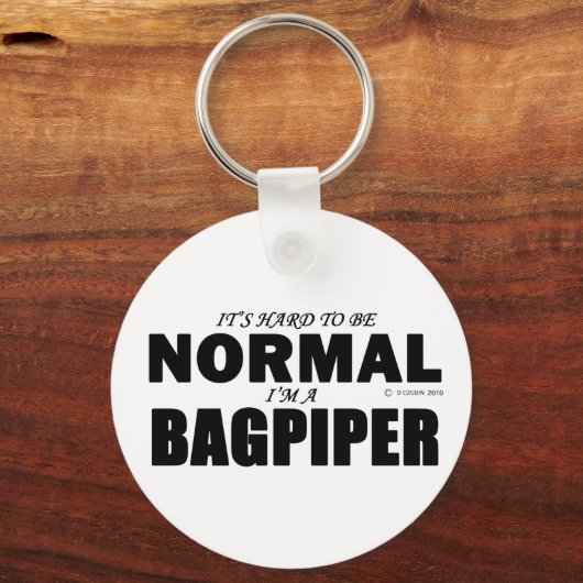 Normal Bagpiper Sleutelhanger (Voorkant)