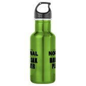 Normal Bari Sax Player Waterfles (Voorkant)