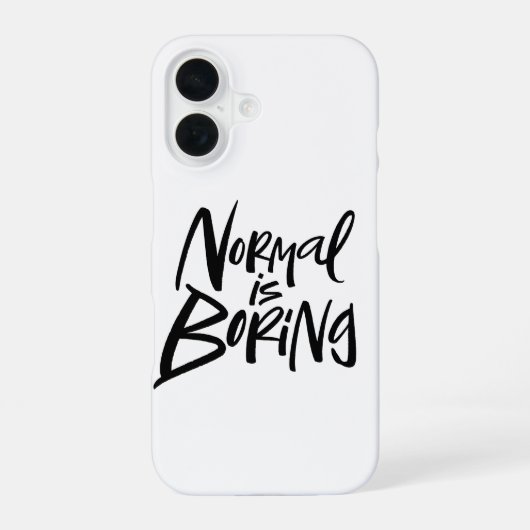NORMAL BORGT FANTASIENAAM iPhone 16 HOESJE (Achterkant)