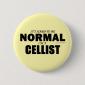 Normal Cellist Ronde Button 5,7 Cm (Voorkant)
