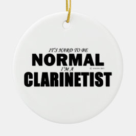 Normal Clarinetist Keramisch Ornament