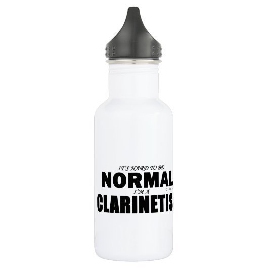 Normal Clarinetist Waterfles (Links)