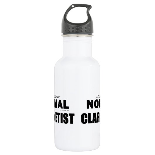 Normal Clarinetist Waterfles (Voorkant)