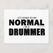 Normal Drummer Briefkaart (Voorkant)