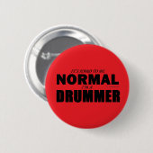Normal Drummer Ronde Button 5,7 Cm (Voorkant /achterkant)