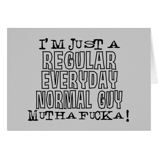 Normal Guy (Voorkant Horizontaal)