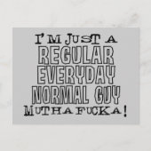 Normal Guy Briefkaart (Voorkant)