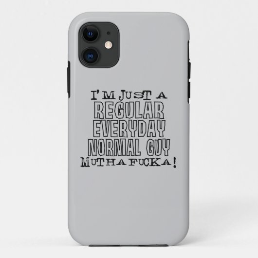 Normal Guy Case-Mate iPhone Case (Achterkant)