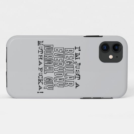 Normal Guy Case-Mate iPhone Case (Achterkant (horizontaal))