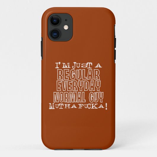 Normal Guy Case-Mate iPhone Case (Achterkant)