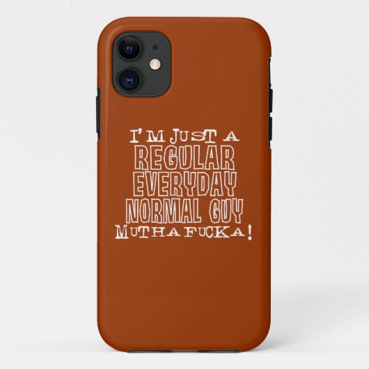 Normal Guy Case-Mate iPhone Case (Achterkant)