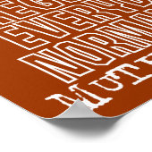 Normal Guy Poster (Hoek)