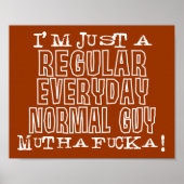 Normal Guy Poster (Voorkant)