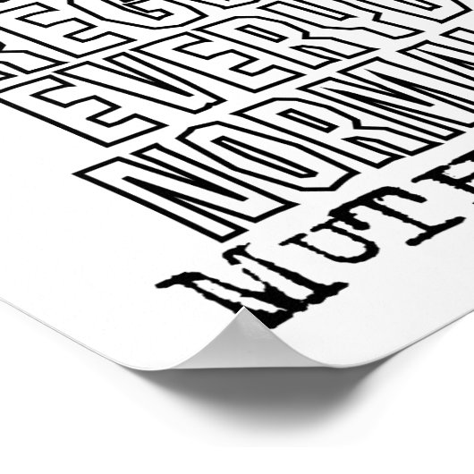 Normal Guy Poster (Hoek)