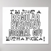 Normal Guy Poster (Voorkant)