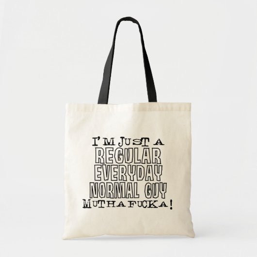 Normal Guy Tote Bag (Voorkant)