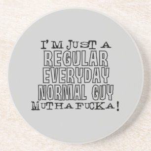 Normal Guy Zandsteen Onderzetter