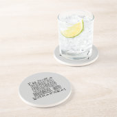 Normal Guy Zandsteen Onderzetter (Zijkant)