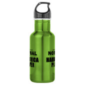 Normal Harmonica Player Waterfles (Voorkant)