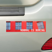 Normal is Boring Sticker (Op auto)