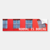 Normal is Boring Sticker (Voorkant)