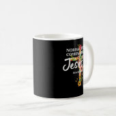 Normal IsNot Coming Back Jesus Is TShirt Koffiemok (Voorkant rechts)