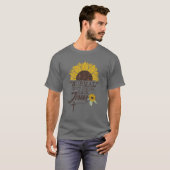 Normal komt niet terug Jezus is T-shirt (Voorkant volledig)