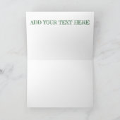 'Normal People Scare Me' Humoureuze Frankenstein Kaart (Binnen)