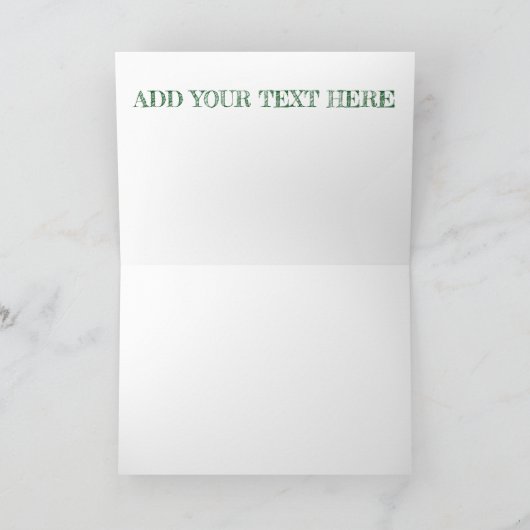 'Normal People Scare Me' Humoureuze Frankenstein Kaart (Binnen)