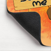 'Normal People Scare Me' Humoureuze Frankenstein Muismat (Hoek)