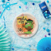 'Normal People Scare Me' Humoureuze Frankenstein Papieren Bordje (Feest)